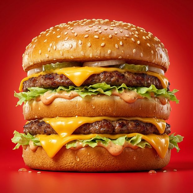 Visuel produit food par IA