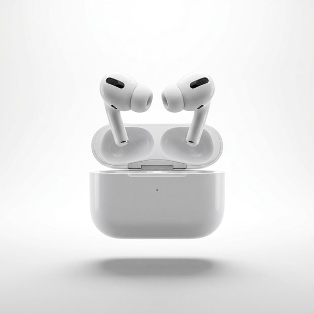 Visuel produit tech par IA