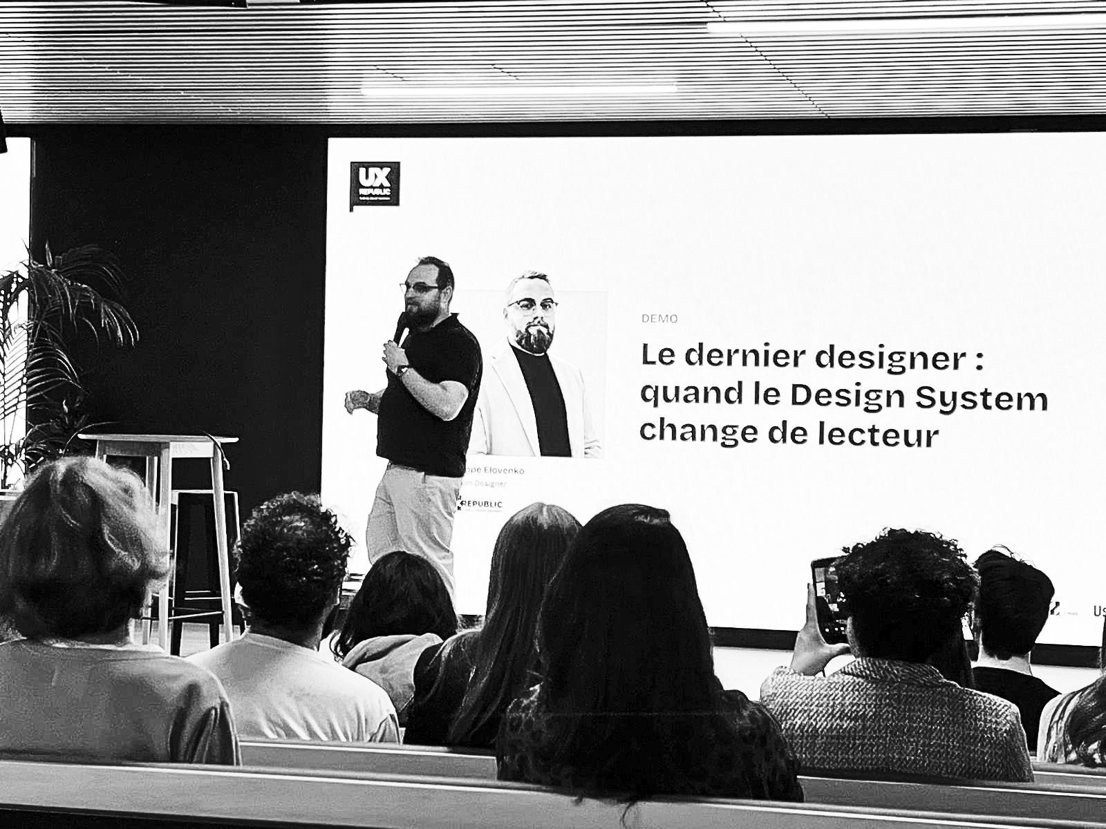 UX Reboot · keynote sur l'IA et le design