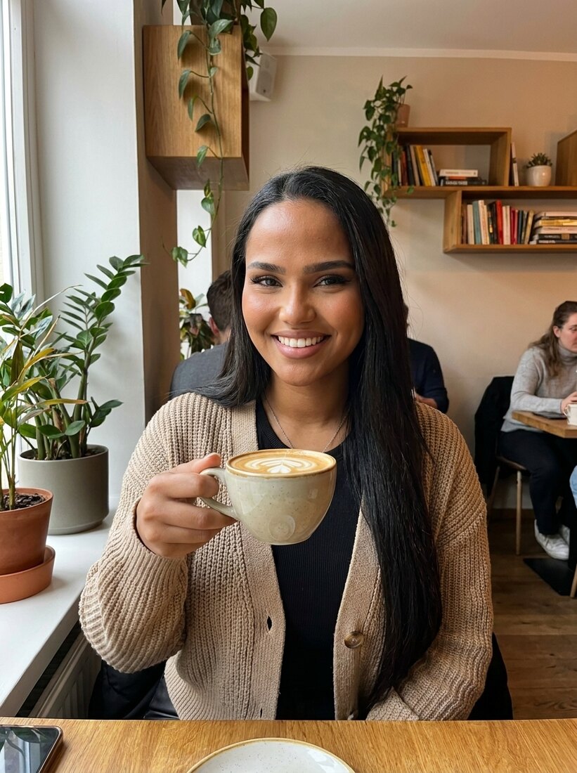 Influenceuse food coffee