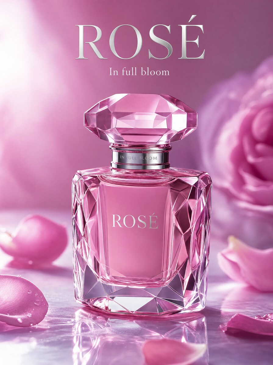 Packshot parfum ambré